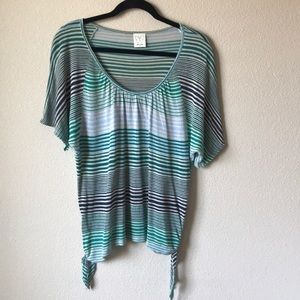 Ella Moss lightweight dolman sleeve blouse